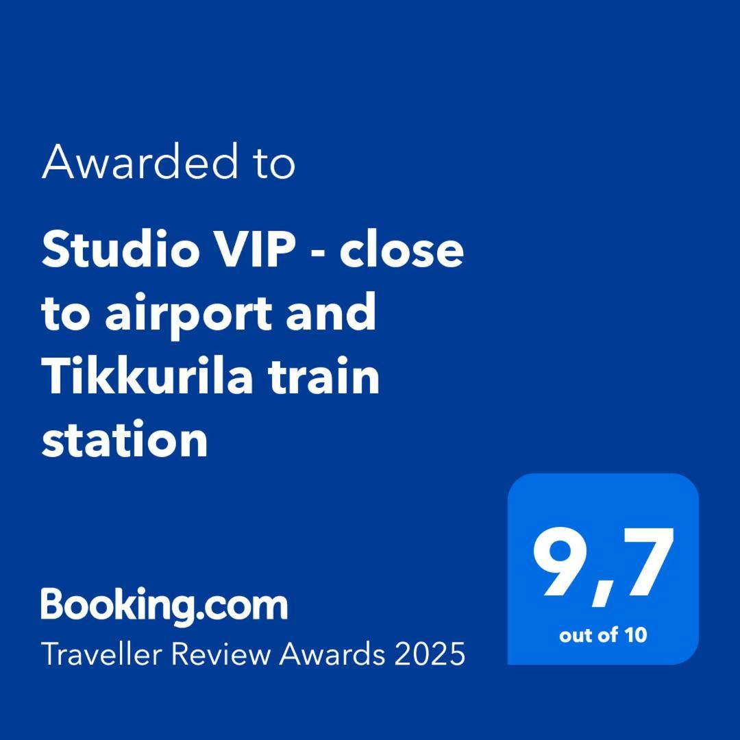 Studio Vip - Close To Airport And Tikkurila Train Station Vantaa Esterno foto